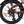 Hygge Virum folding ebike red rear wheel with Shimano Altus derailleur full fender and reflector.