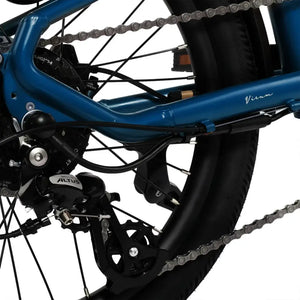 Hygge Virum e bike rear derailleur Shimano Altus gear system for smooth shifting and reliable everyday performance.