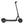 Side view of the InMotion S1 folding electric scooter in black, featuring a sleek frame and wide foot deck.