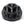 Front view of the Livall BH60SE smart road cycling helmet in black, featuring large ventilation slots for airflow and lightweight protection.