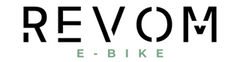 REVOM E-Bike logo on a white background