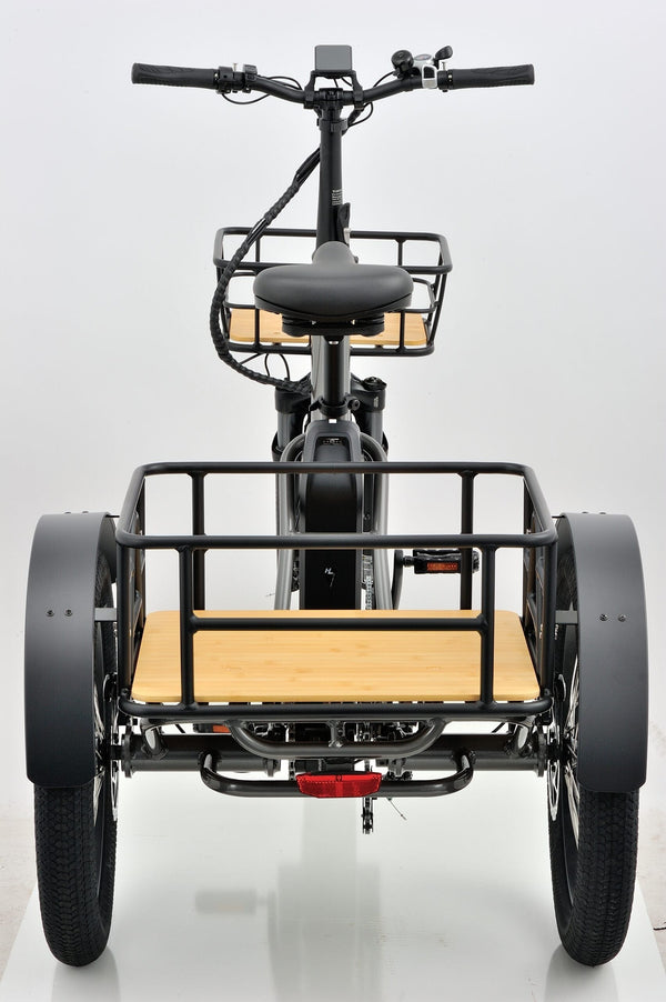 Revom T1F Folding Urban Electric Tricycle Cargo Bike 250W