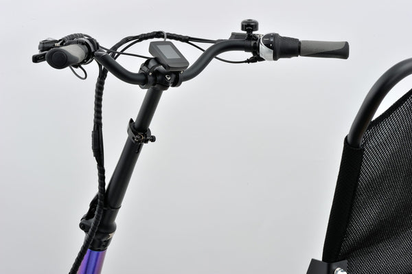 Revom T4 Semi Recumbent Electric Tricycle Cargo Bike 250W