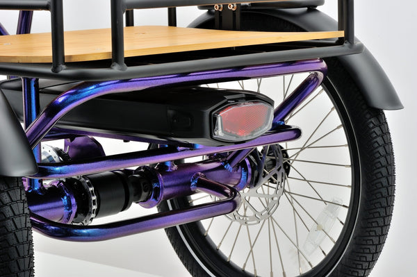 Revom T4 Semi Recumbent Electric Tricycle Cargo Bike 250W