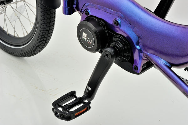 Revom T4 Semi Recumbent Electric Tricycle Cargo Bike 250W