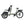 Left side view of the Revom T5 electric tricycle with mid drive motor and 26 inch rear wheel