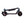 Riley RS2 V2 Electric Folding Scooter 350W folded from the right side, showing portable and slim design.