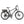 Side view of the Wisper 905 Crossbar Touring Hybrid electric bike in black, featuring a step-over frame, front suspension fork, and rear rack battery for city or trail rides.