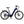 Side view of Wisper Wayfarer M7 step-through adventure e-bike in blue with integrated mid-drive motor and rear rack