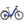 Side view of the Wisper Wayfarer H7 Hub Drive Step Through Electric Bike 250W in blue city performance pack.