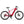 Wisper Wayfarer H9 red hub-drive trail electric bike with crossbar frame and suspension fork side view