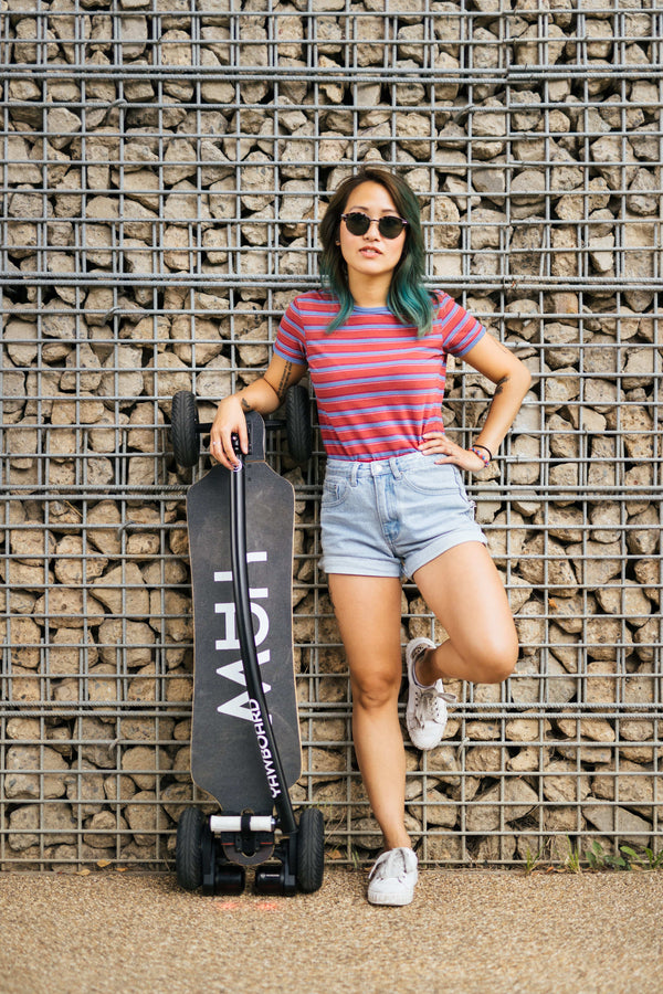 Yawboard All-Terrain Electric Scooter | Dual Motor Electric Skateboard